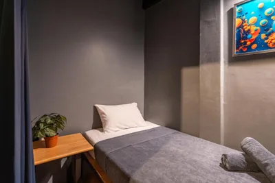带共用浴室的私人单人间 — Black Panther Hostel